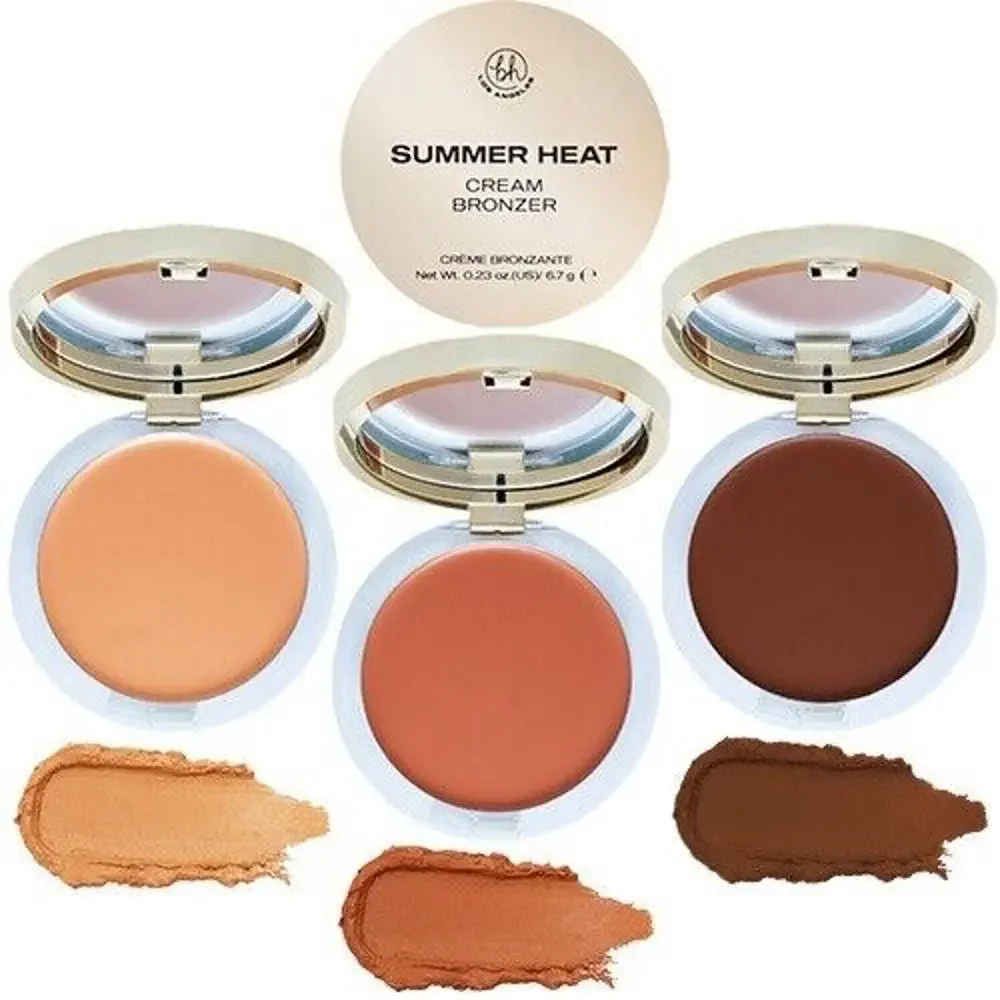 BH Los Angeles Summer Heat Cream Bronzer, DARK to DEEP, Radiant Makeup